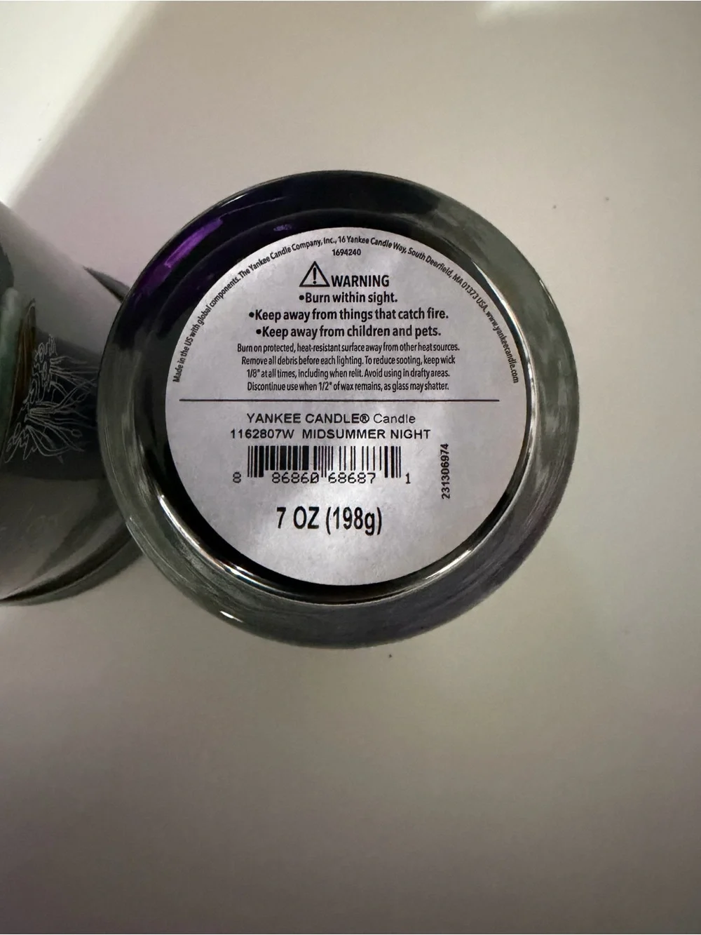 Yankee Candle Lakefront Lodge & Midsummer's Night Duo - Navy & Black